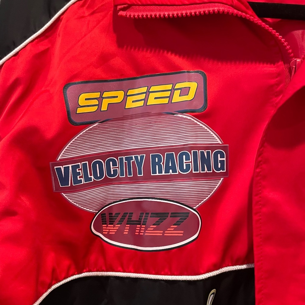 Princess Polly Vintage Y2K Racing Jacket Streetwear Size M - Picture 2 of 4